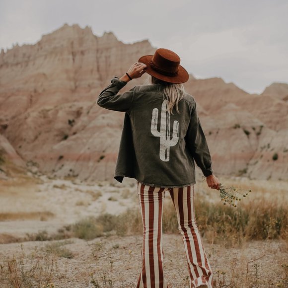 Show Me Your MuMu Jackets & Blazers - Show Me Your MuMu Cactus Army Jacket